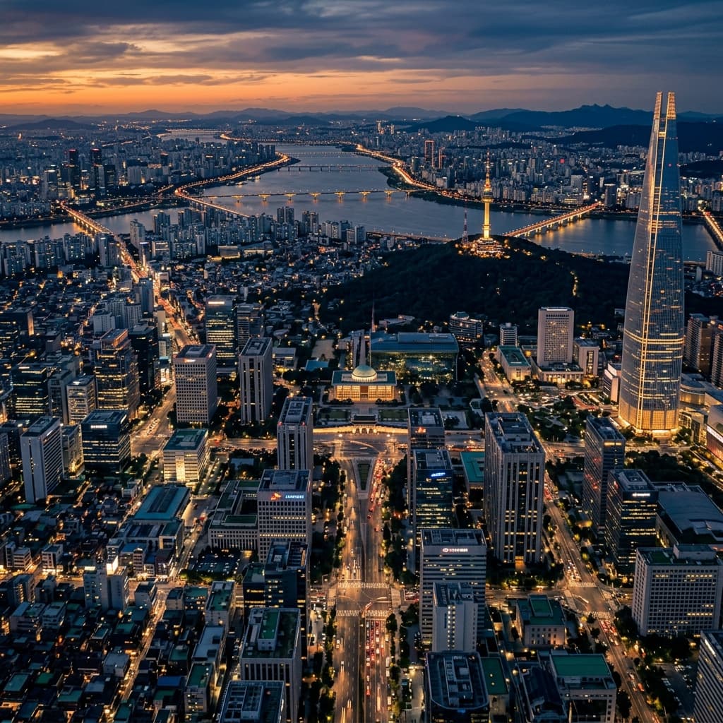 Seoul cityscape